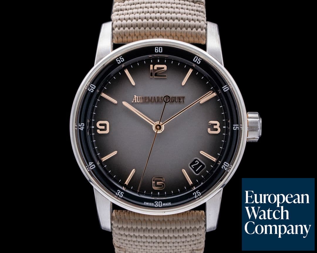 Image of Audemars Piguet Code 11:59 Automatic 18k White and Rose Gold / Gray Dial