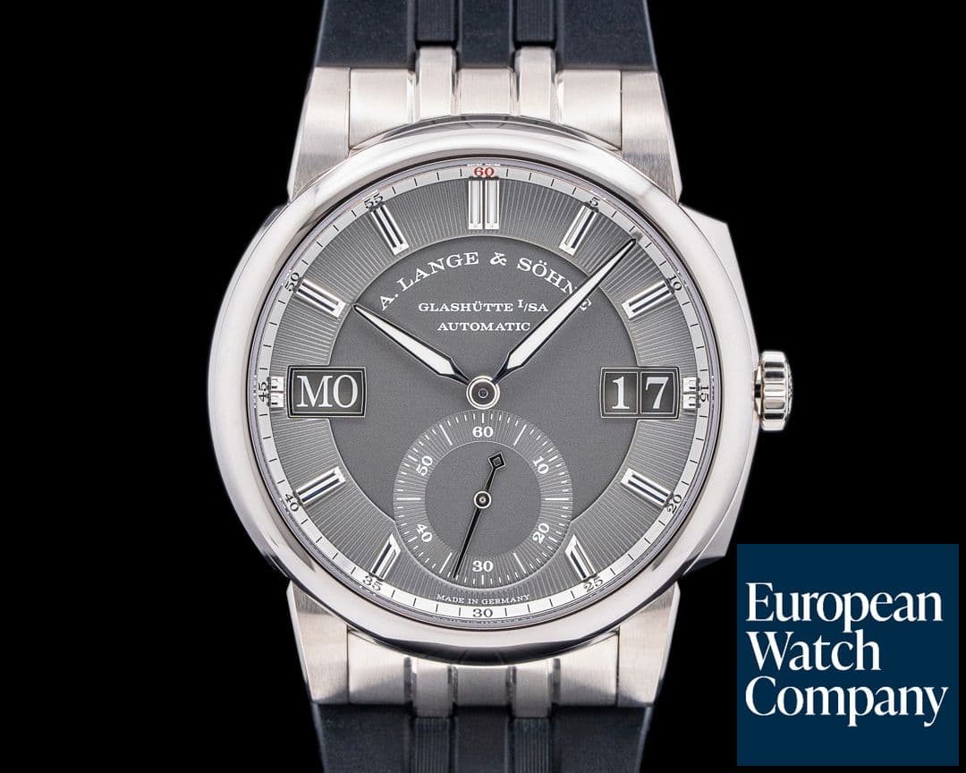 Image of A. Lange and Sohne Odysseus 363.068 18K White Gold Grey Dial / Rubber UNWORN