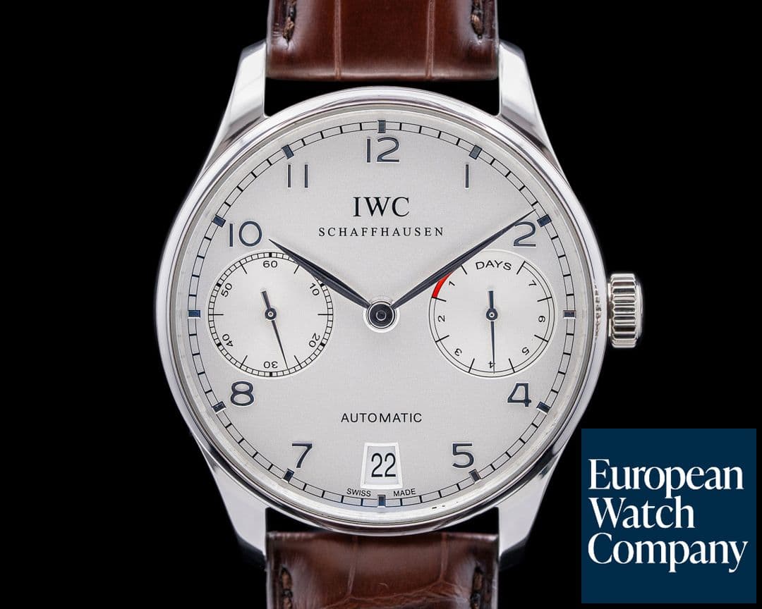 Image of IWC Portugieser 7 Day Platinum Ltd. Edition