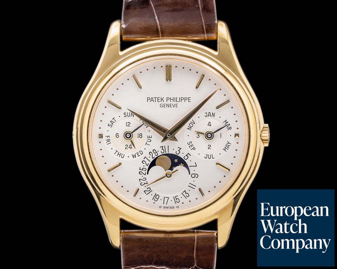 Image of Patek Philippe Perpetual Calendar 3941 18K Yellow Gold / Display Back