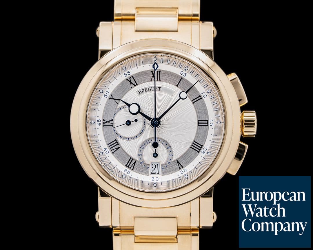 Image of Breguet Marine Chronograph 5827BA 18K Yellow Gold