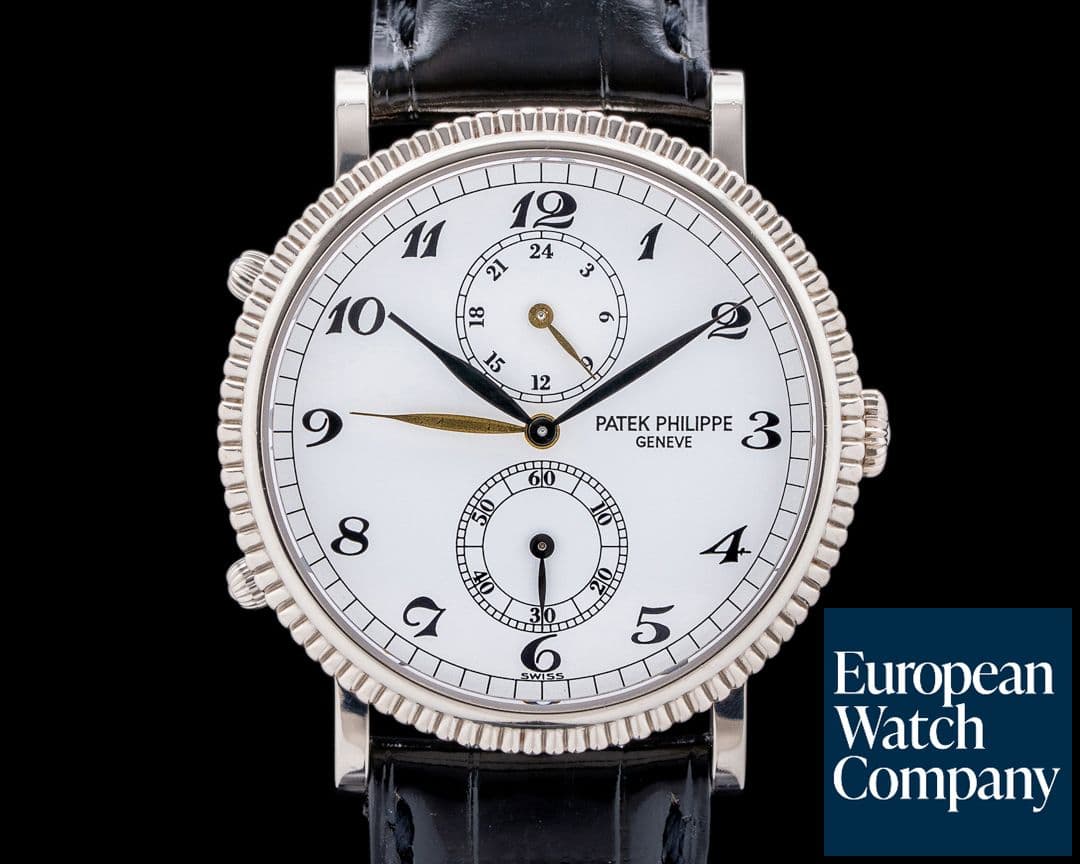 Image of Patek Philippe Travel Time 5034G 18K White Gold FULL SET