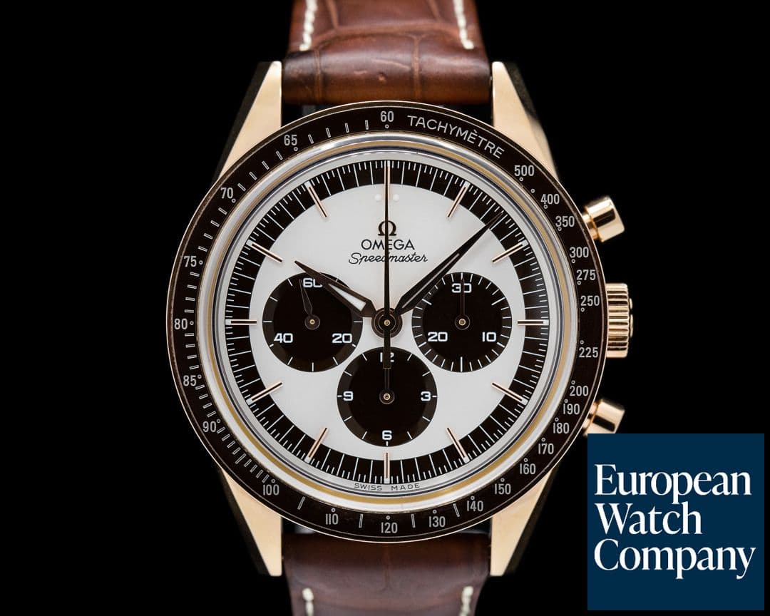 Image of Omega Speedmaster Moonwatch "First Omega in Space" Sedna Rose Gold