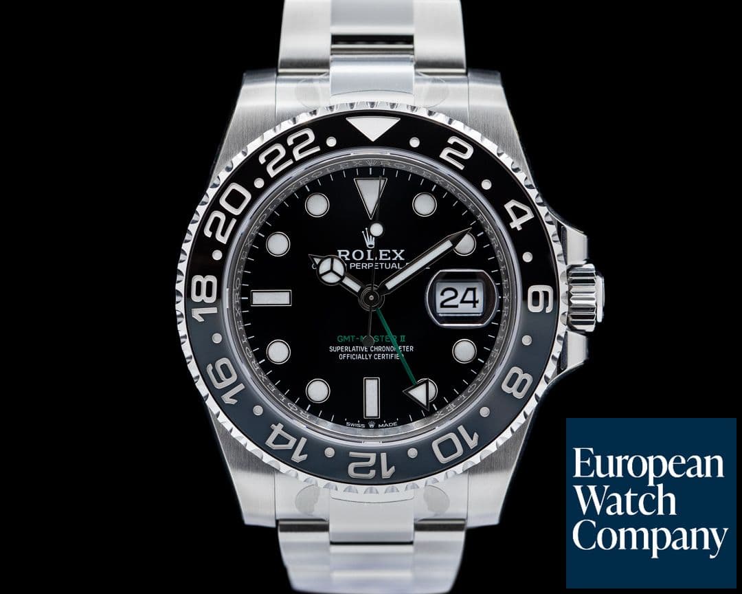 Image of Rolex GMT Master II Ceramic 126710GRNR SS / Oyster NEW MODEL UNWORN