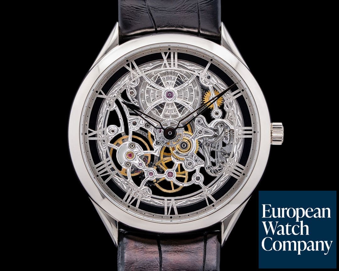 Image of Vacheron Constantin Metiers D'art Mecaniques Ajourees 18K White Gold 40MM