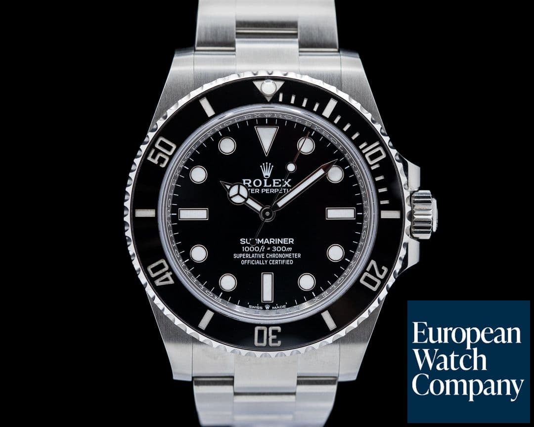 Image of Rolex Submariner 124060 No Date Ceramic Bezel 41MM 2024
