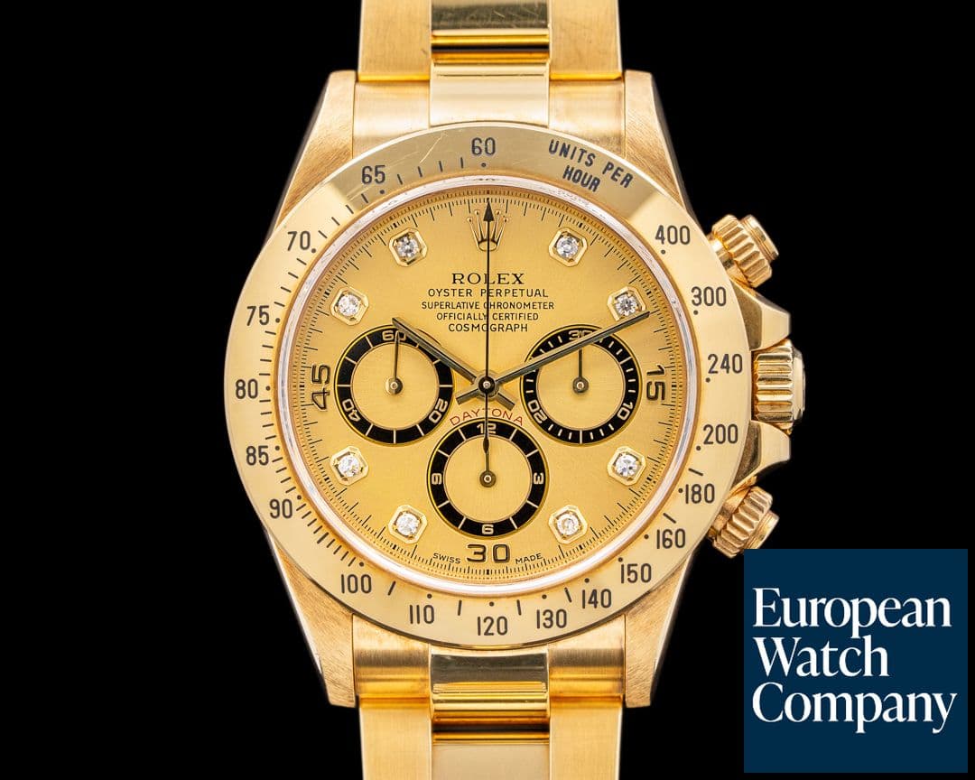 Image of Rolex 1996 Daytona Zenith Diamond Dial Very Sharp