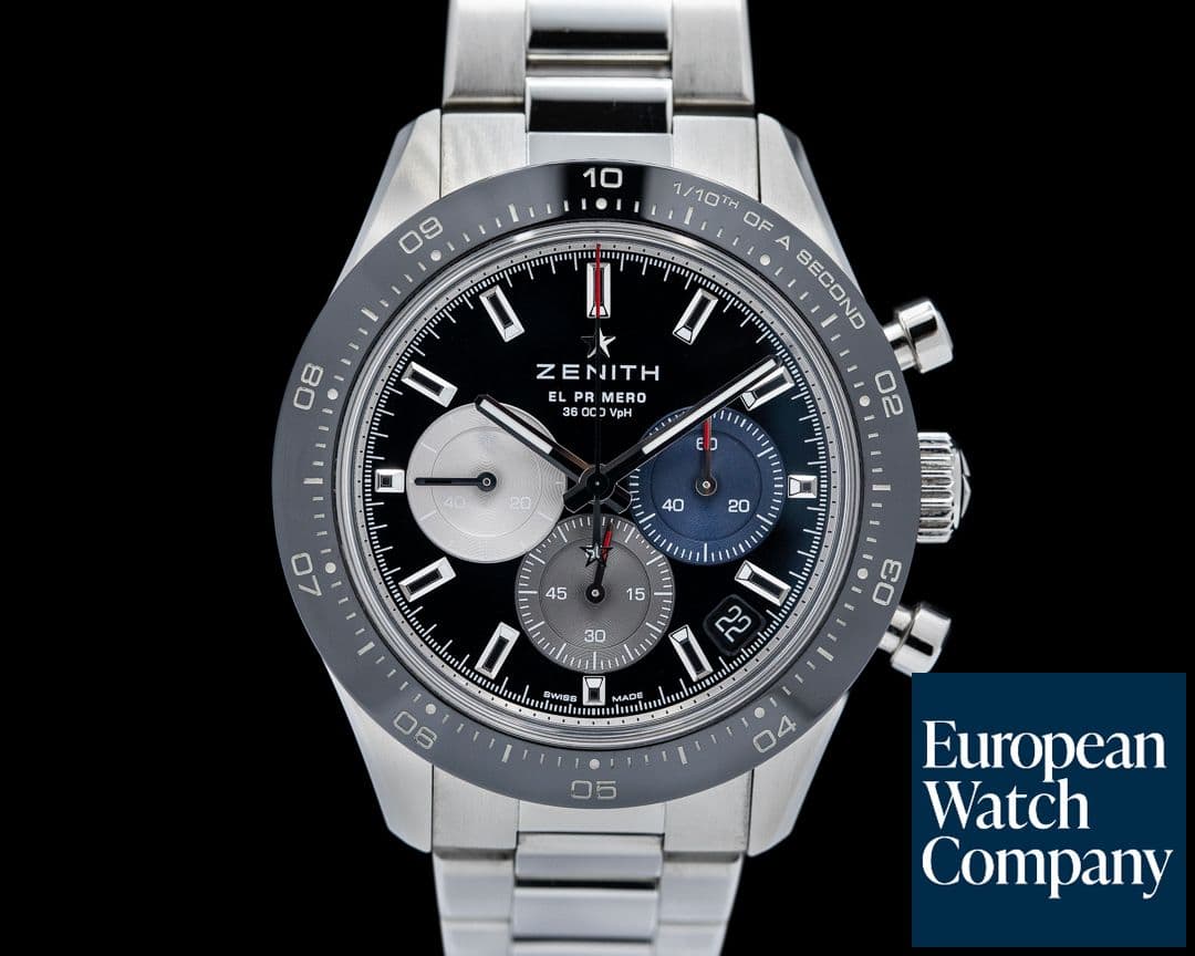 Image of Zenith El Primero Chronomaster Sport 41mm Black Dial 2021