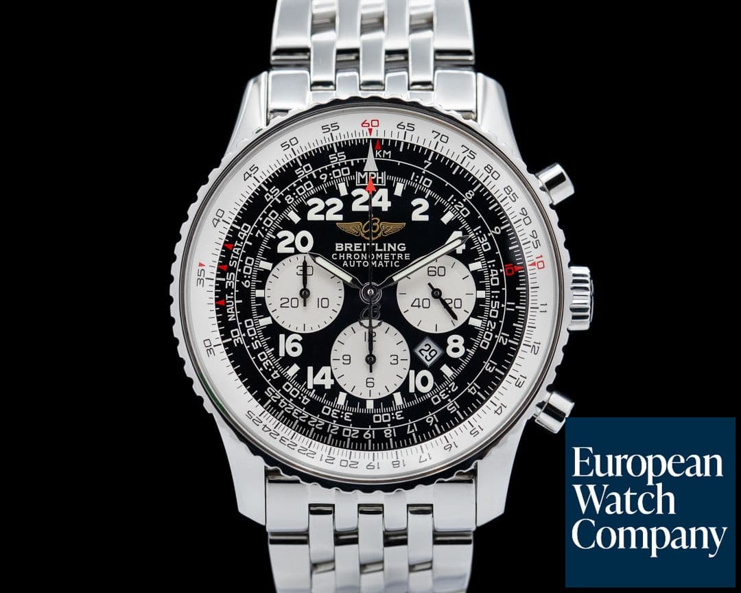 Image of Breitling Cosmonaute Flyback
Automatic SS Black Dial