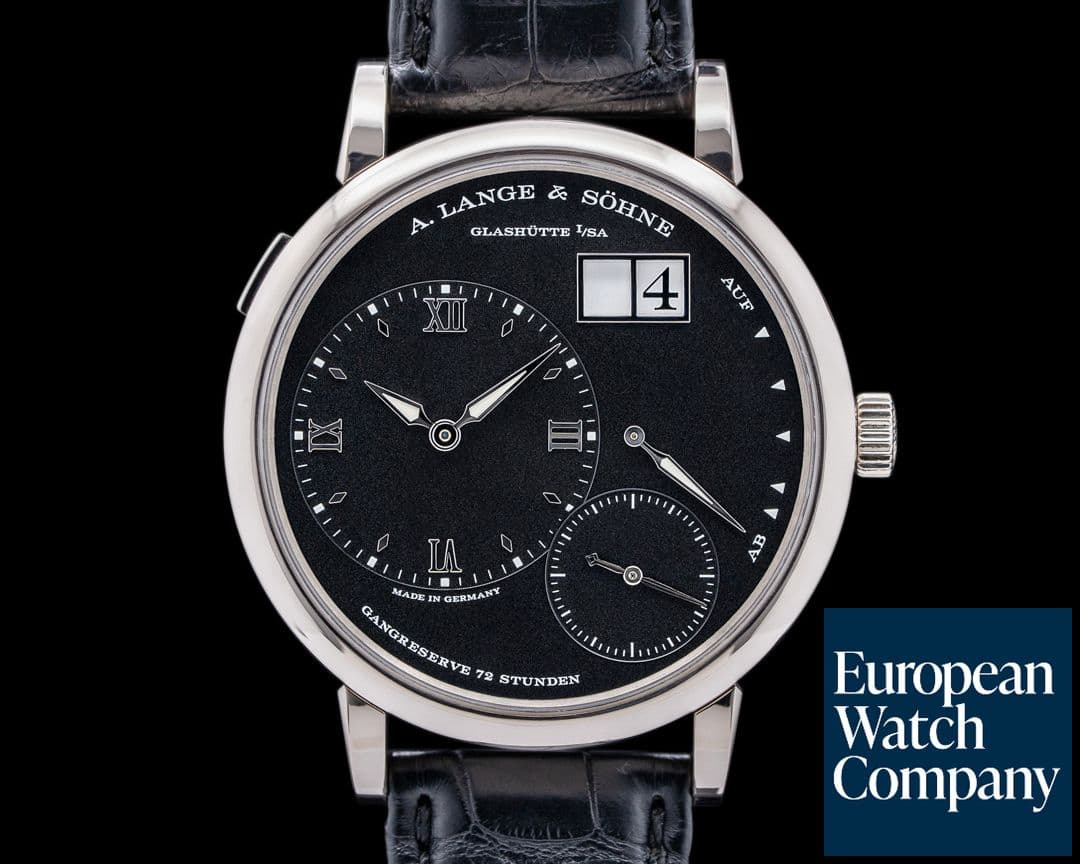 Image of A. Lange and Sohne Grand Lange 1 117.028 Black Dial 