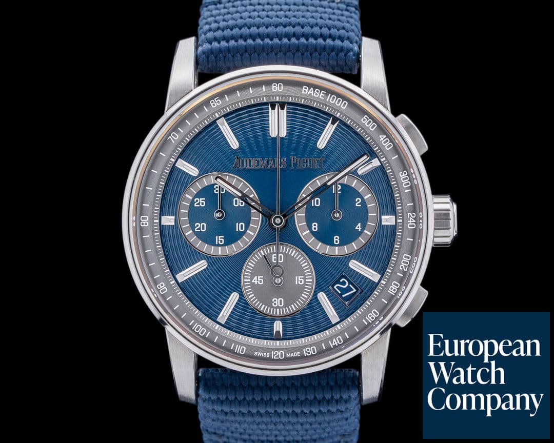 Image of Audemars Piguet Code 11:59 Chronograph SS / Blue Dial