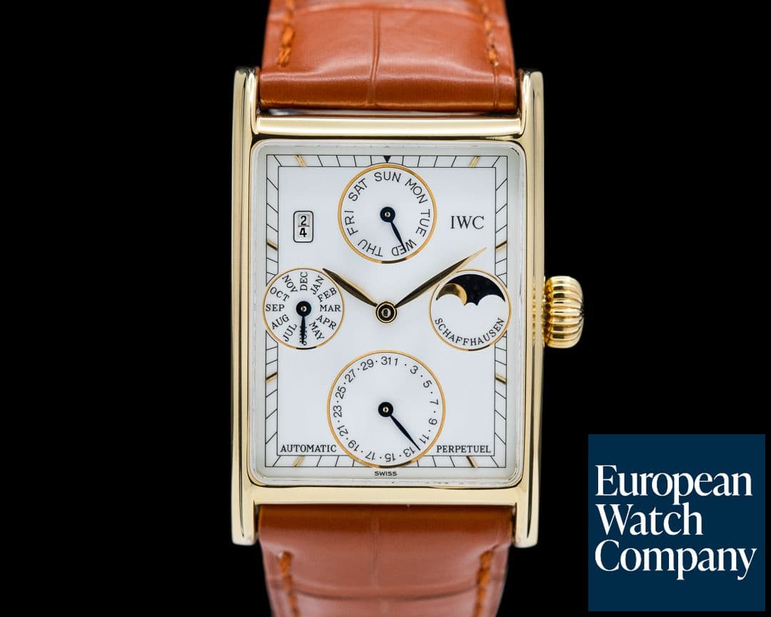 Image of IWC Novecento Perpetual Calendar 18K Yellow Gold