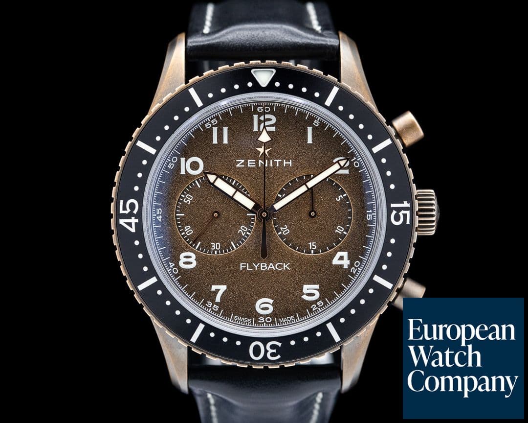 Image of Zenith Pilot Cronometro Tipo CP-2 Flyback Bronze