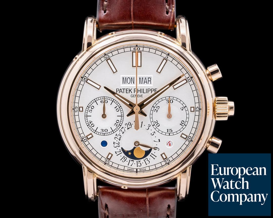 Image of Patek Philippe 5204R Split Second Perpetual Calendar Chronograph Rose Gold