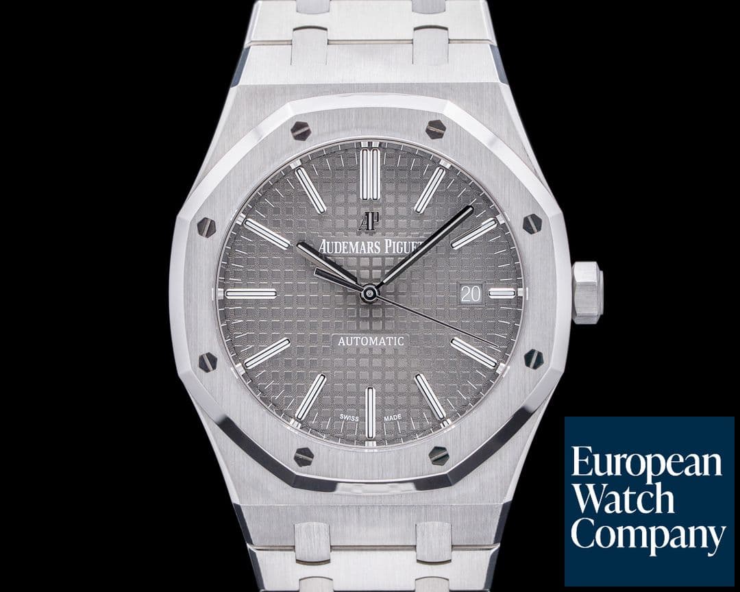 Image of Audemars Piguet Royal Oak 15400ST Ruthenium Dial SS 