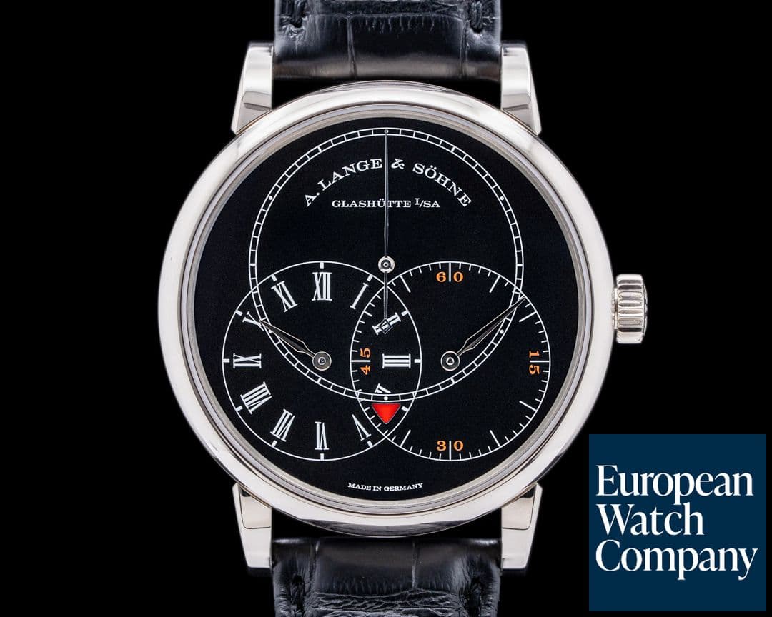 Image of A. Lange and Sohne Richard Lange 252.029 JUMPING SECONDS White Gold Black Dial 