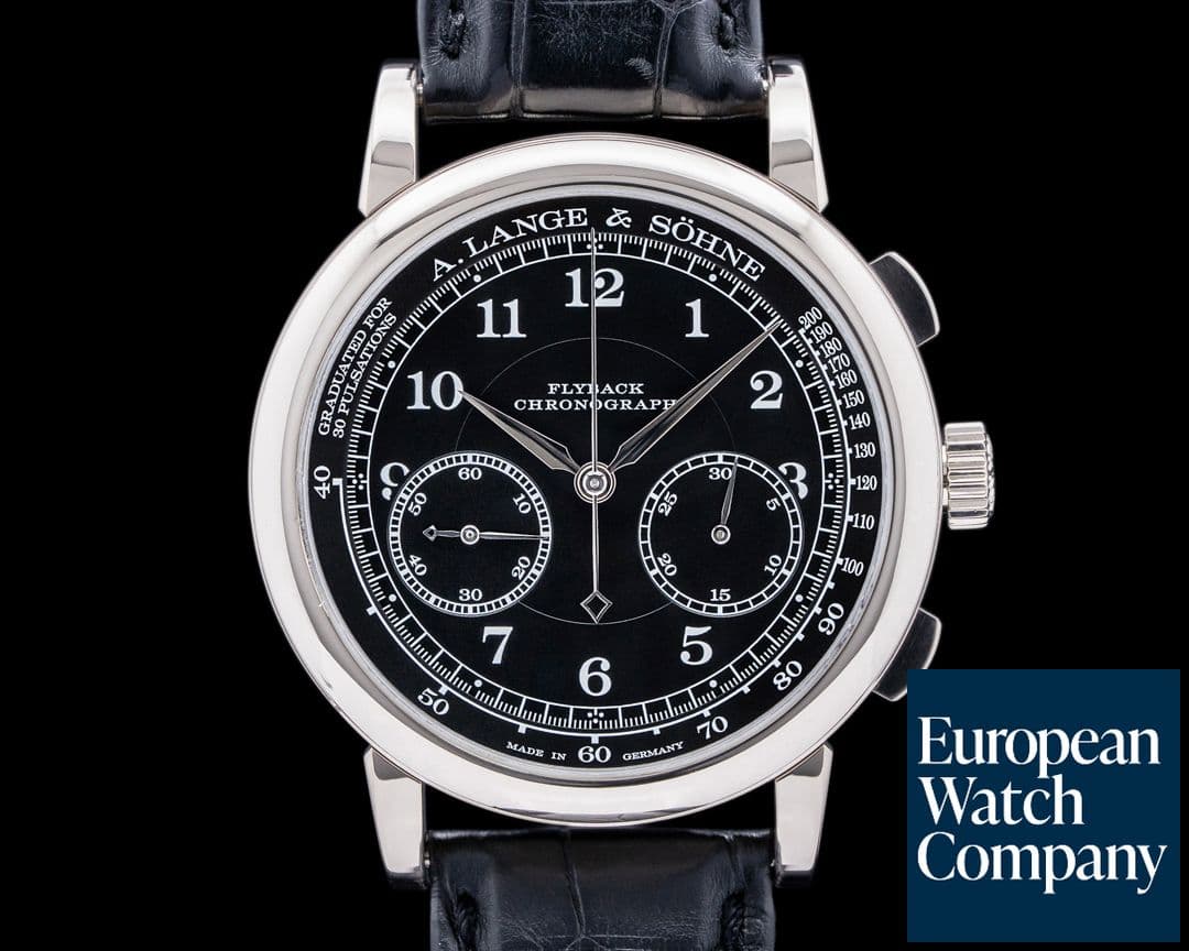 Image of A. Lange and Sohne 1815 414.028 Chronograph 18K White Gold