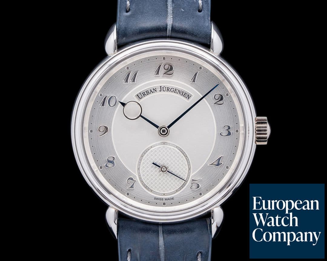 Image of Urban Jurgensen 1140PT Platinum Silver Dial / Breguet Numerals