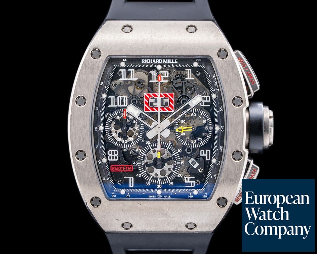 Image of Richard Mille RM011 AH WG Felipe Massa Flyback Chronograph