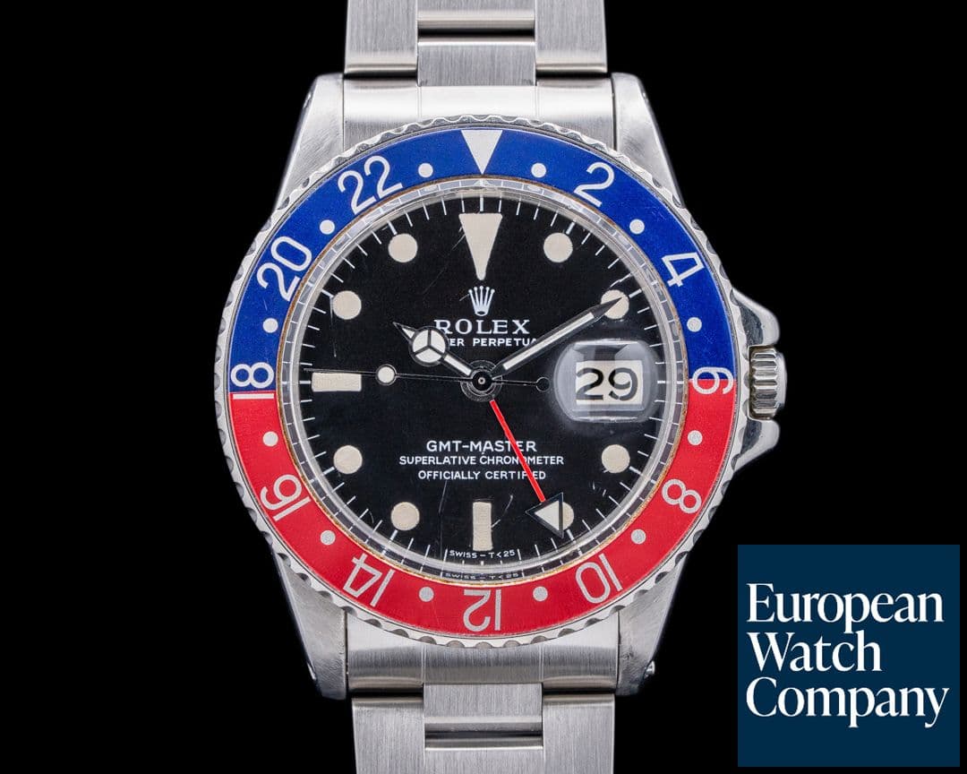 Image of Rolex Vintage Pepsi GMT Master "Long E" Dial c. 1967