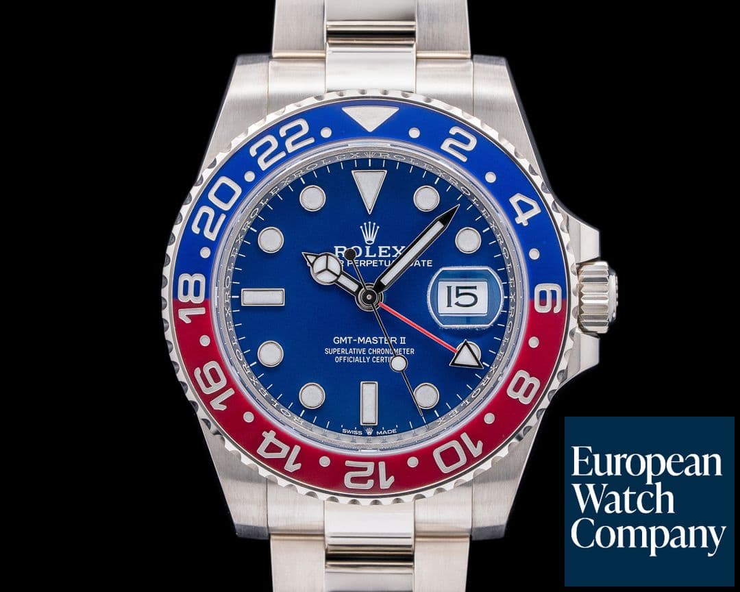 Image of Rolex GMT Master II 126719 Ceramic "Pepsi" 18k Blue Dial 2022