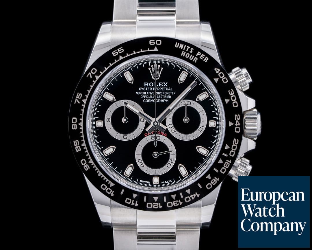 Image of Rolex Daytona 116500 Ceramic Bezel SS / Black Dial UNWORN
