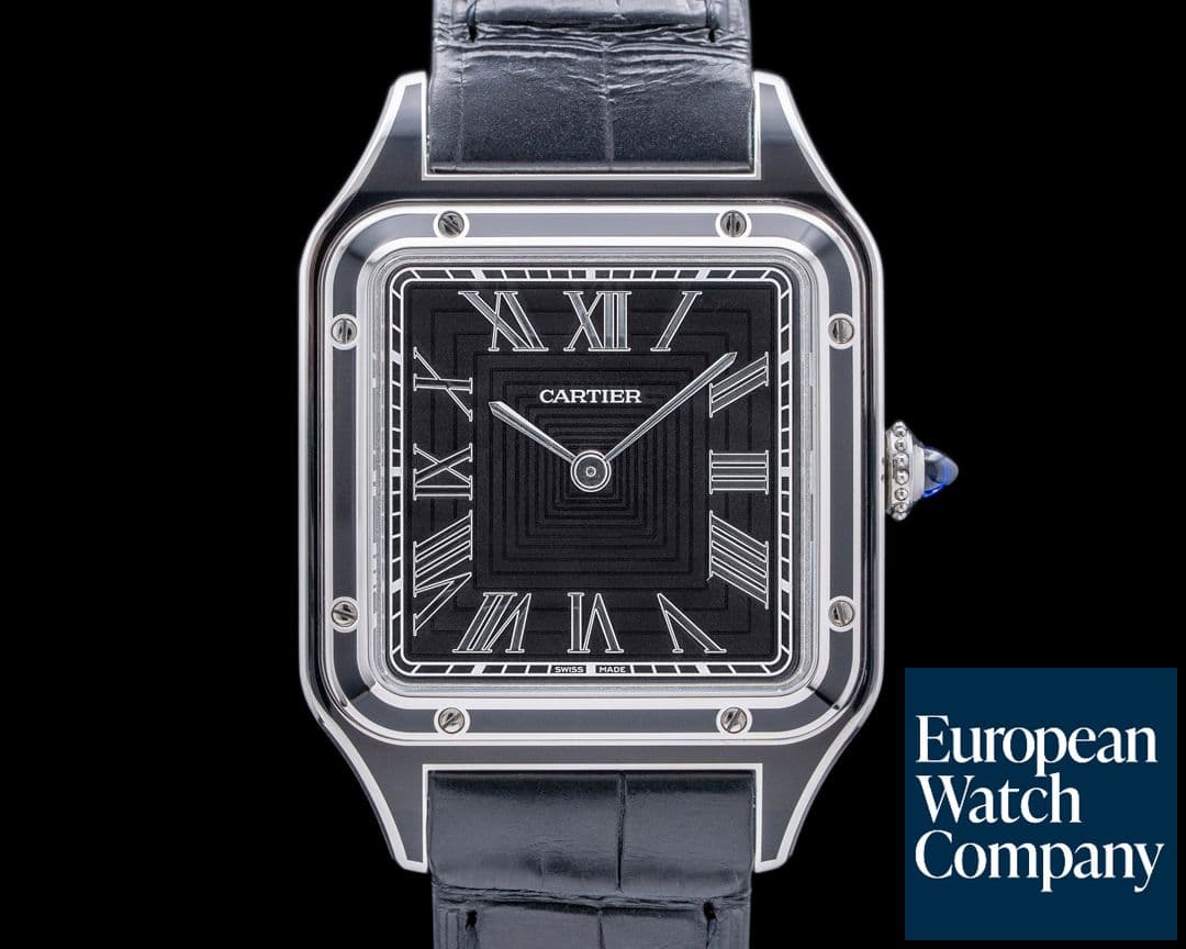 Image of Cartier Santos Dumont Steel/Lacquer dial