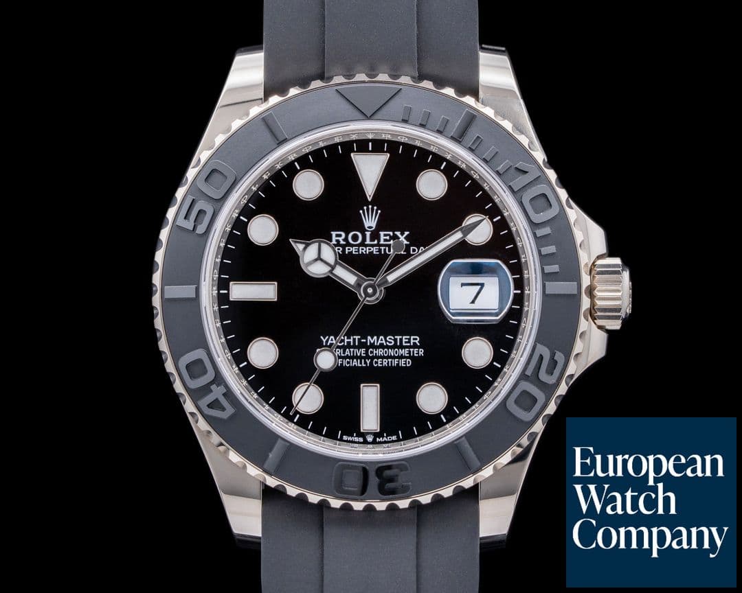 Image of Rolex Yacht Master 226659 18K White Gold / Rubber 42MM