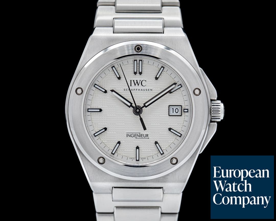 Image of IWC Ingenieur Automatic 40 NEW MODEL Silver Dial