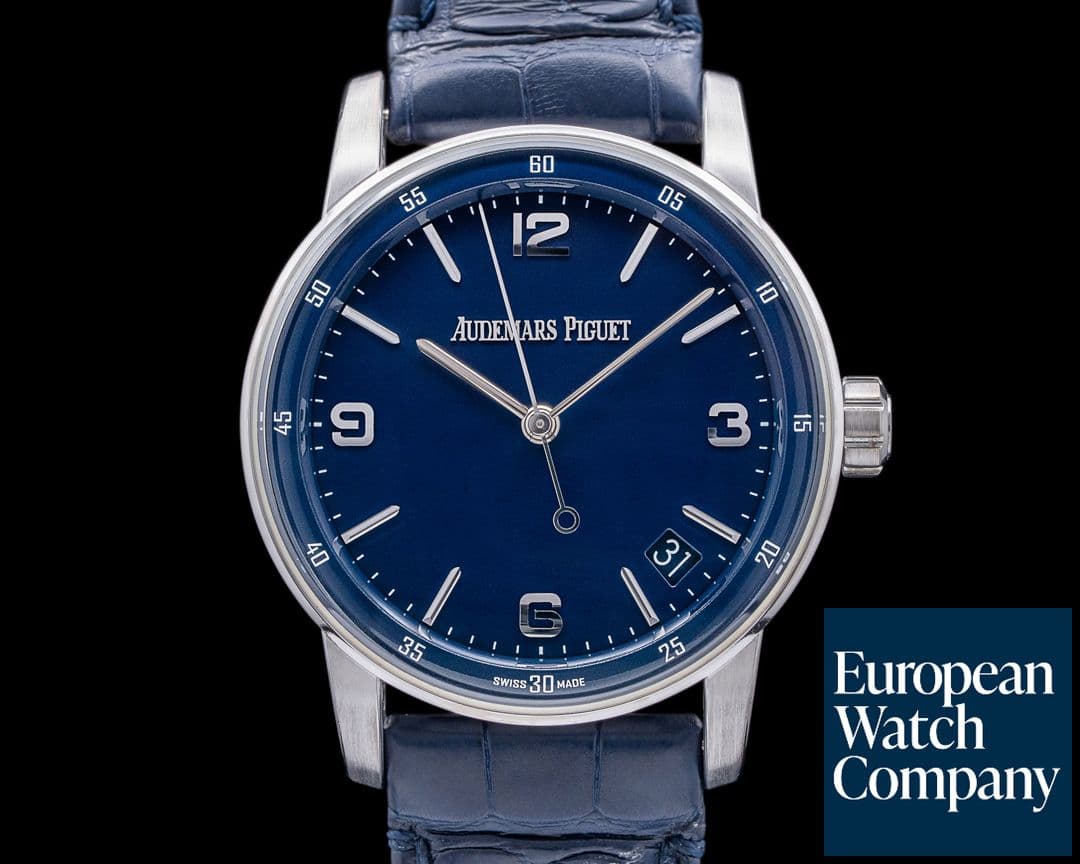 Image of Audemars Piguet Code 11:59 Automatic 18k White Gold / Blue Dial