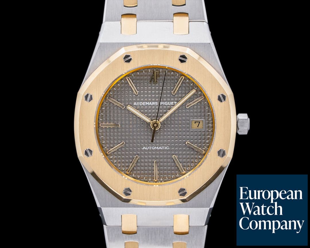 Image of Audemars Piguet Royal Oak Grey Dial SS / 18K YG