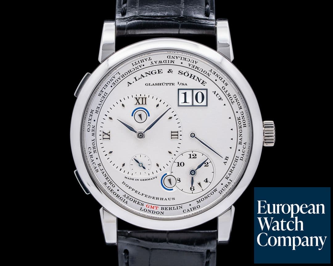 Image of A. Lange and Sohne Lange 1 116.025 Time Zone Platinum 