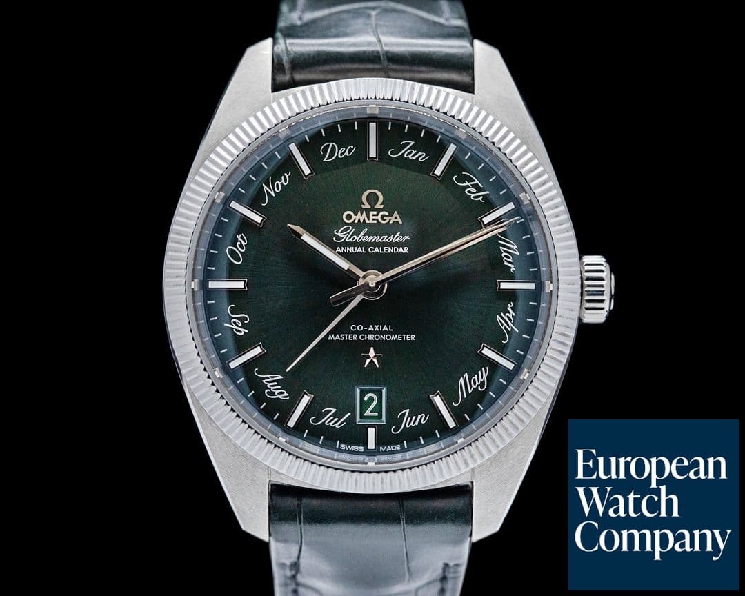 Image of Omega Globemaster Co-Axial Master Chronometer Annual Calendar Green Dial
