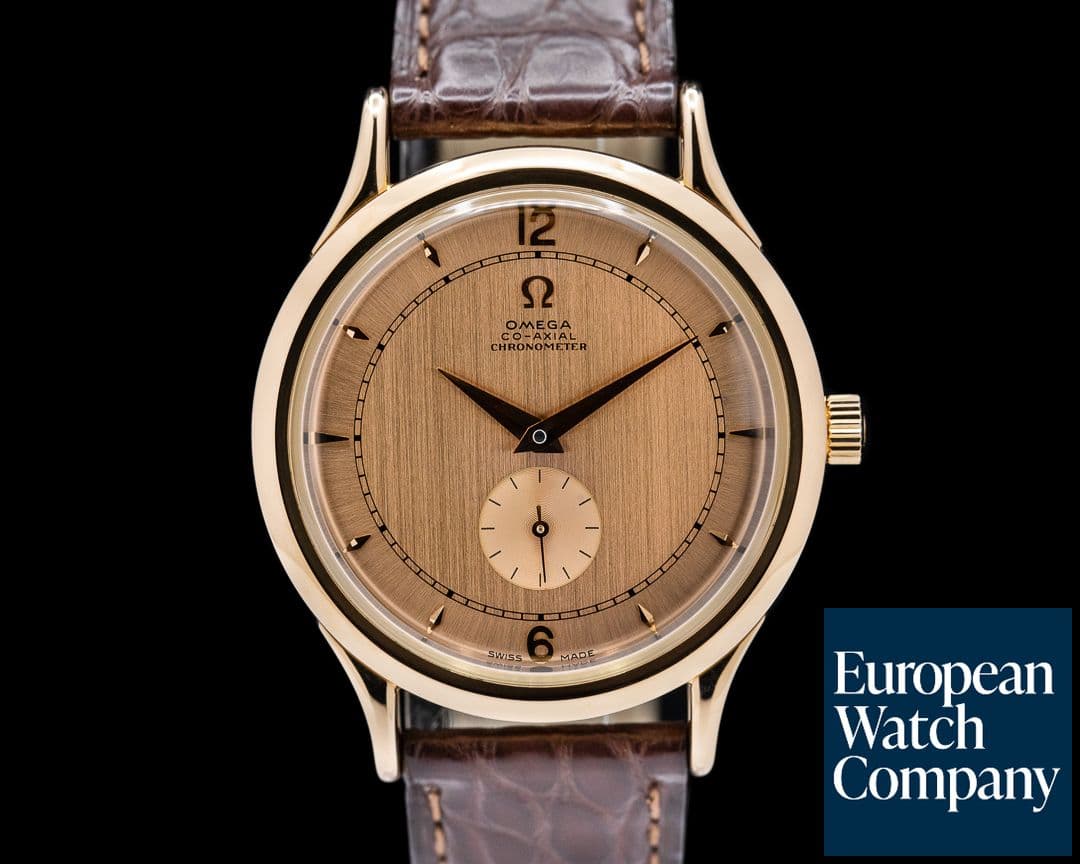 Image of Omega Centenary Museum Collection 1948 18k RG LIMITED
