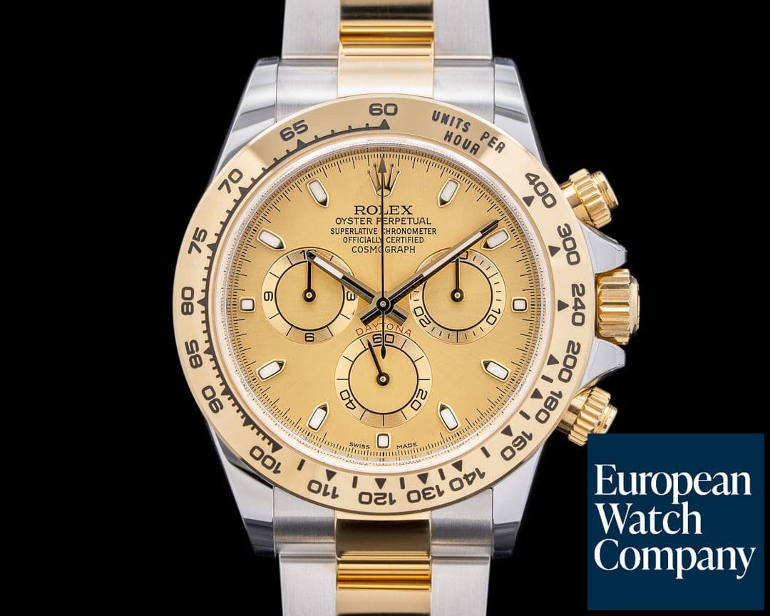Image of Rolex Daytona Champagne Dial 18K Yellow Gold / SS 2021.