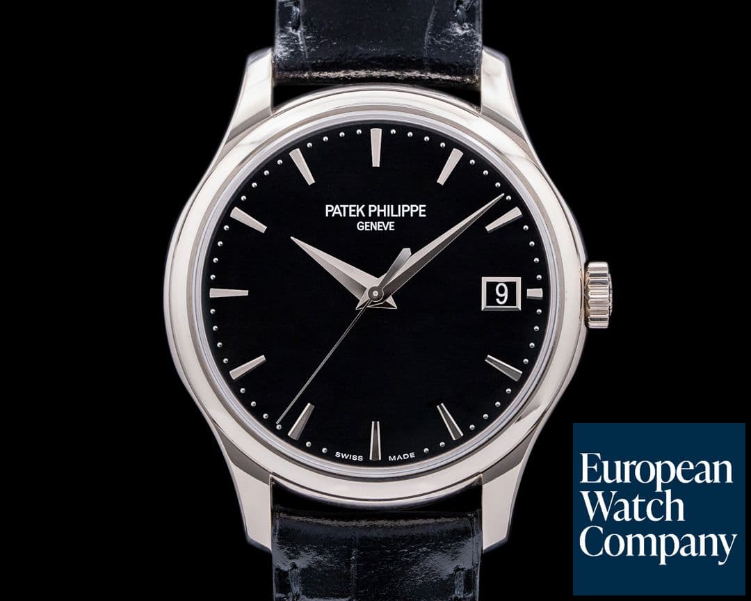 Image of Patek Philippe Calatrava 5227G Automatic 18K White Gold Black Dial 