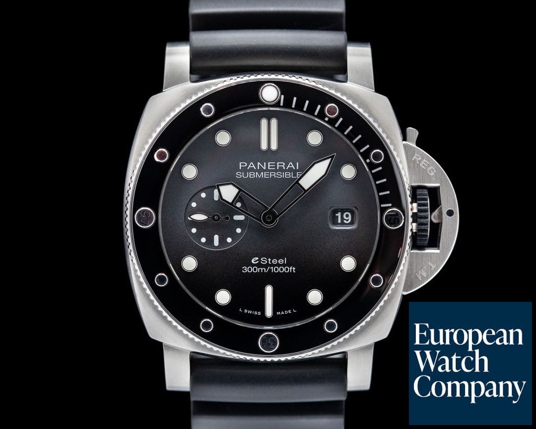 Image of Panerai Submersible QuarantaQuattro Grigio Roccia