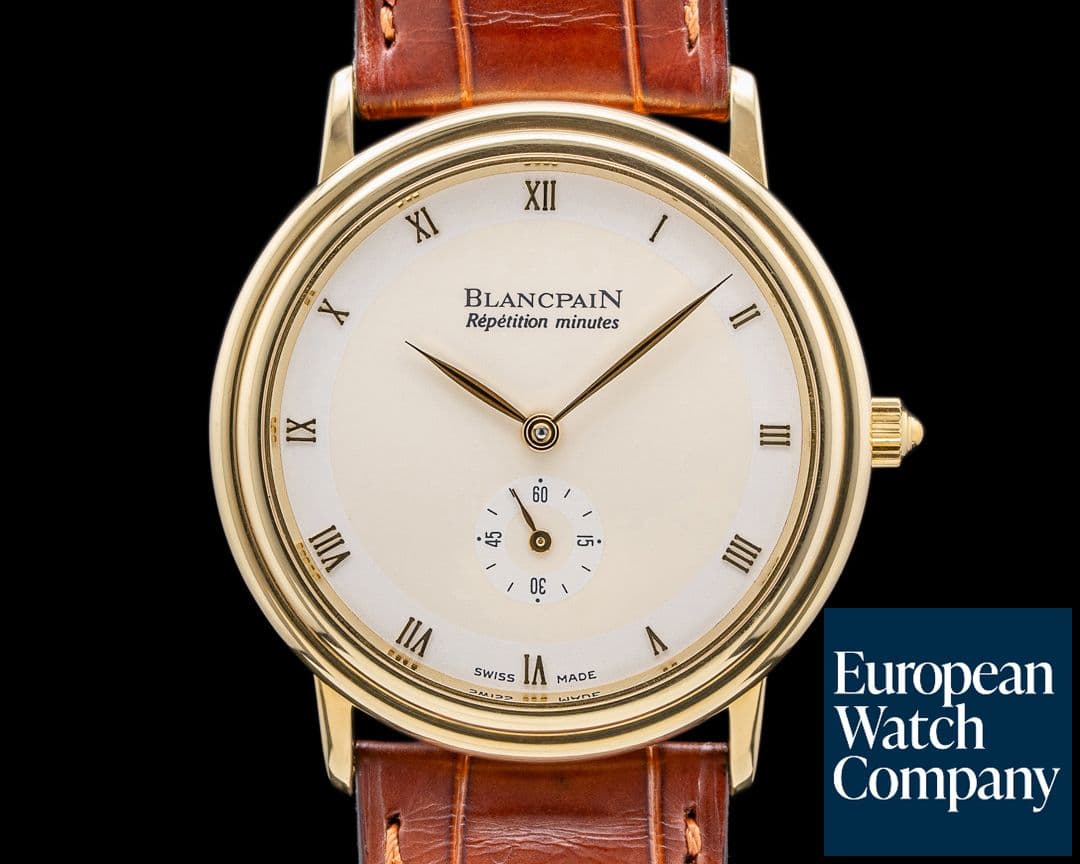 Image of Blancpain Repetition Minutes Yellow Gold 34MM