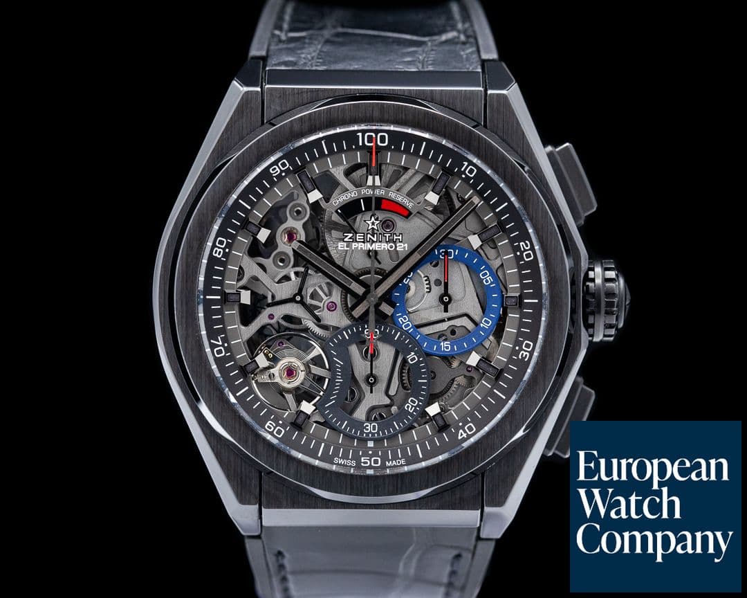 Image of Zenith Defy El Primero 21 Skeleton Ceramic 44MM
