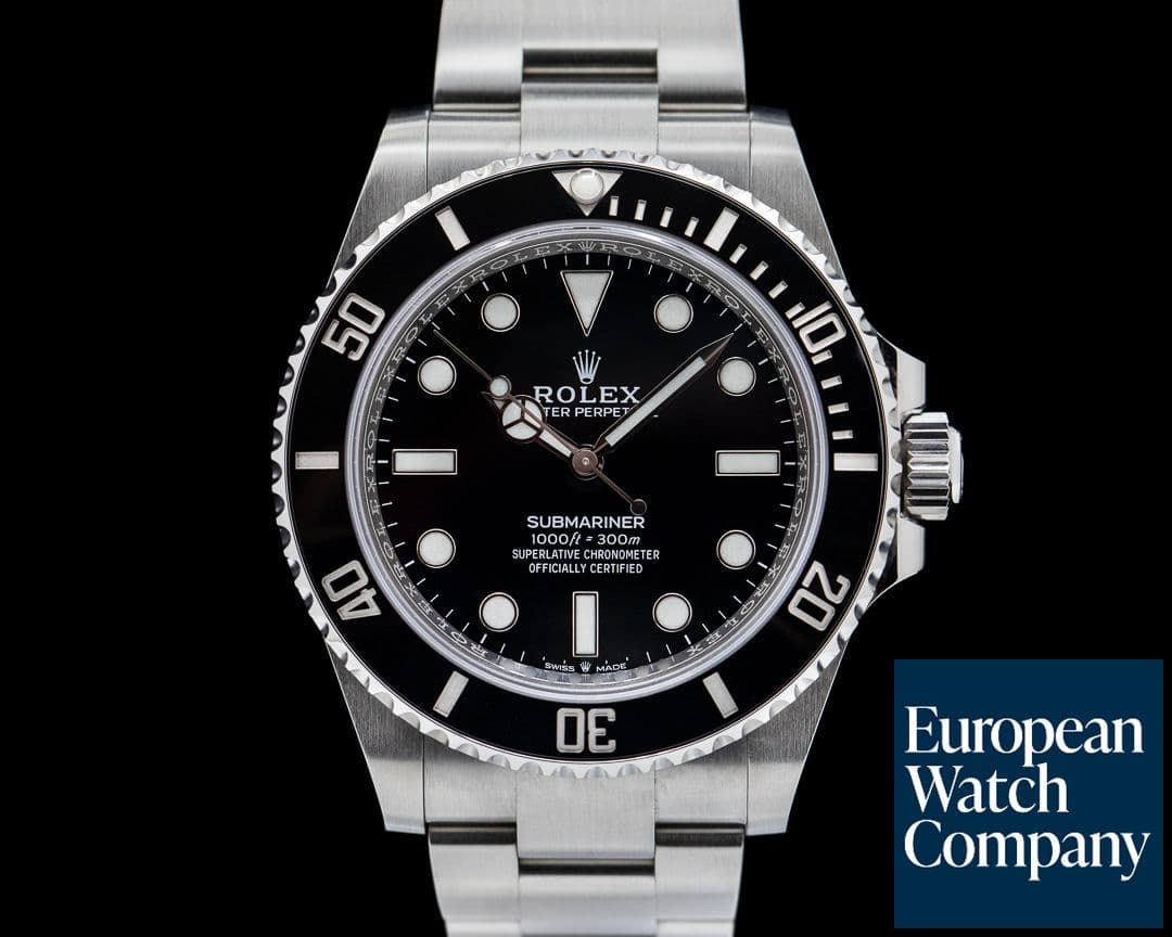 Image of Rolex Submariner 124060 No Date Ceramic Bezel 41MM