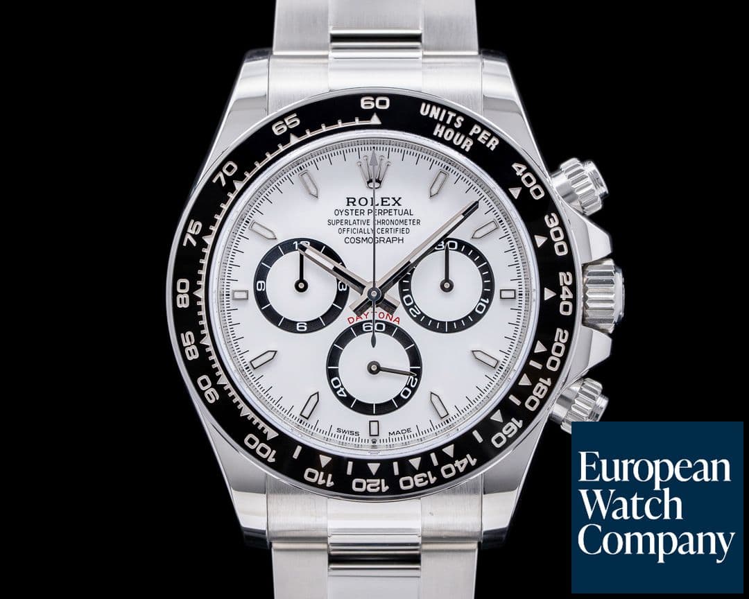 Image of Rolex Daytona 126500LN SS White Panda Dial NEW MODEL 2024