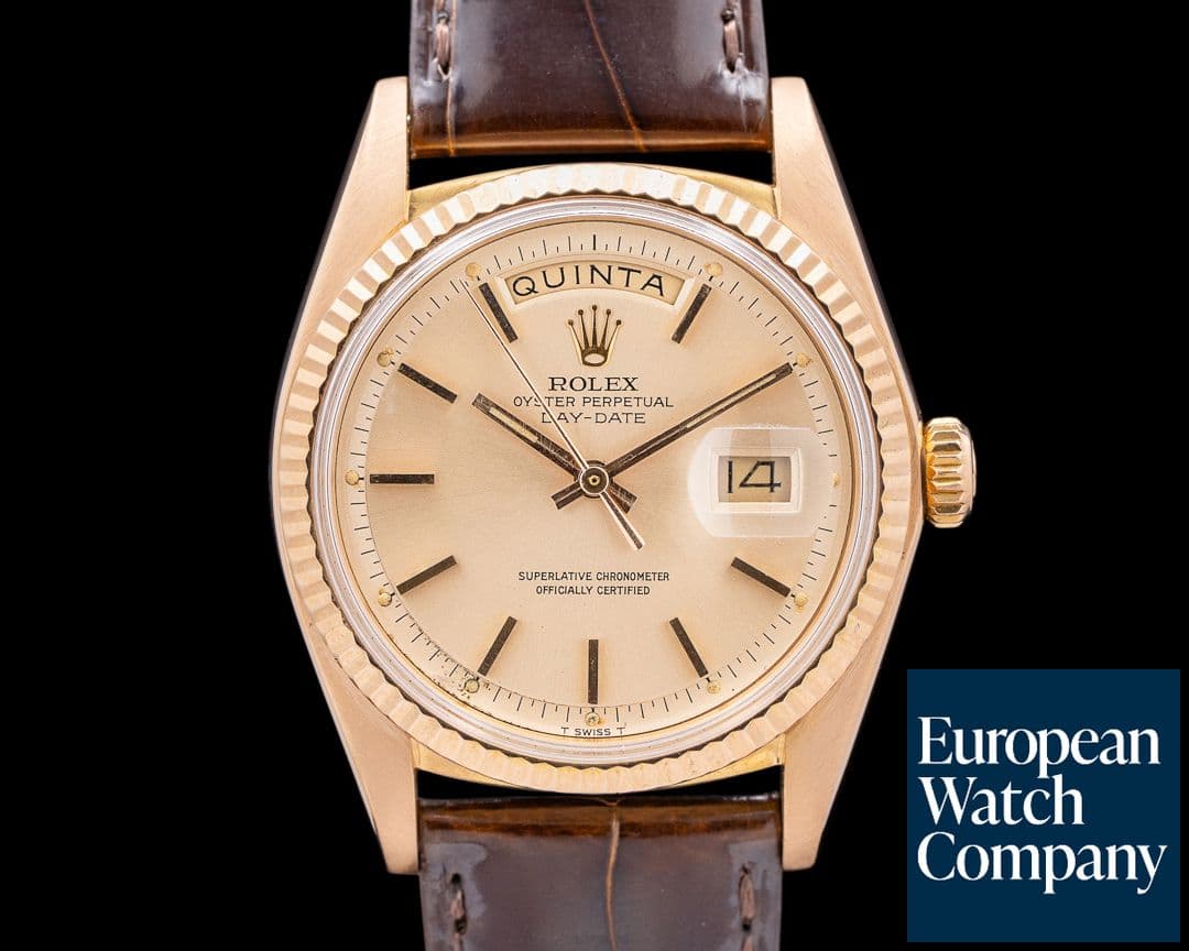 Image of Rolex Oyster Perpetual Day Date 18K Rose Gold 1973