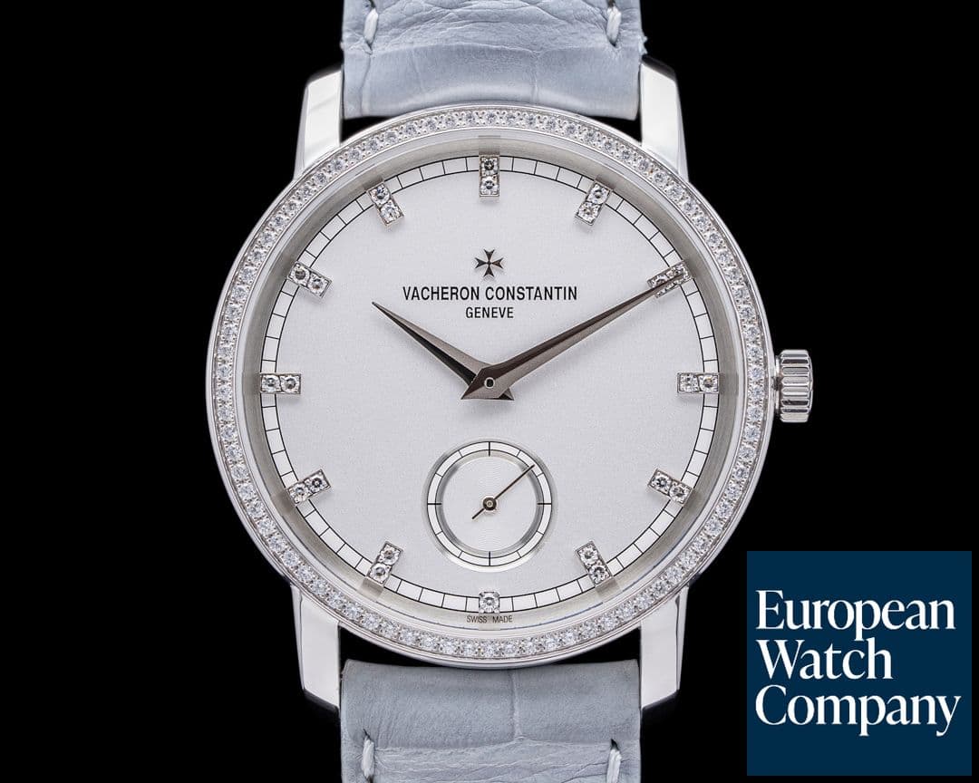 Image of Vacheron Constantin Traditionnelle Manual-Winding 18K White Gold Diamonds