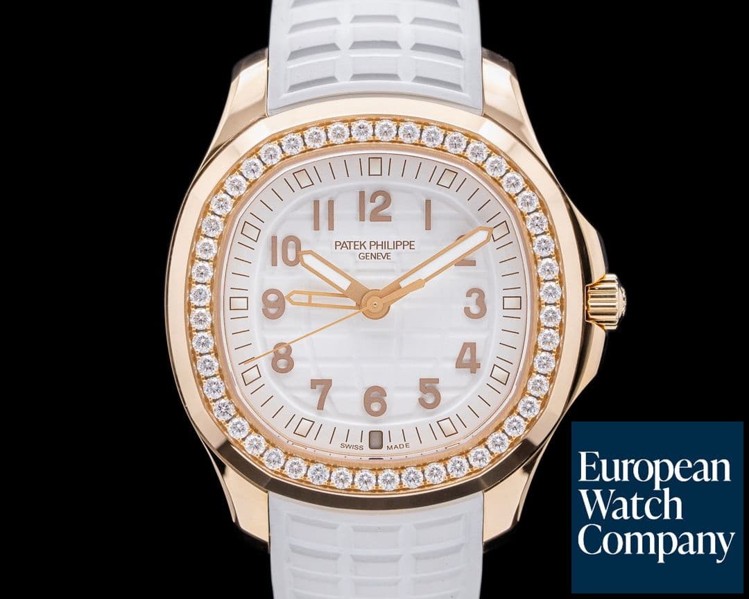 Image of Patek Philippe Aquanaut 5269 Luce Travel 18k Rose Gold / Diamond Bezel