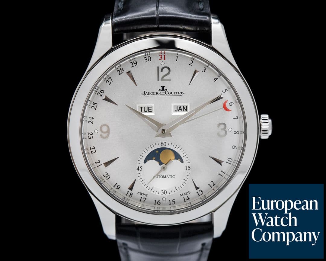 Image of Jaeger LeCoultre Master Calendar SS Silver Dial