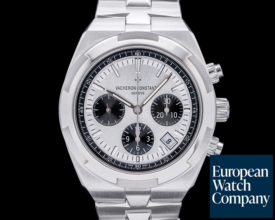 Image of Vacheron Constantin Overseas 5500V/110A Chronograph Silver Panda Dial SS 2023