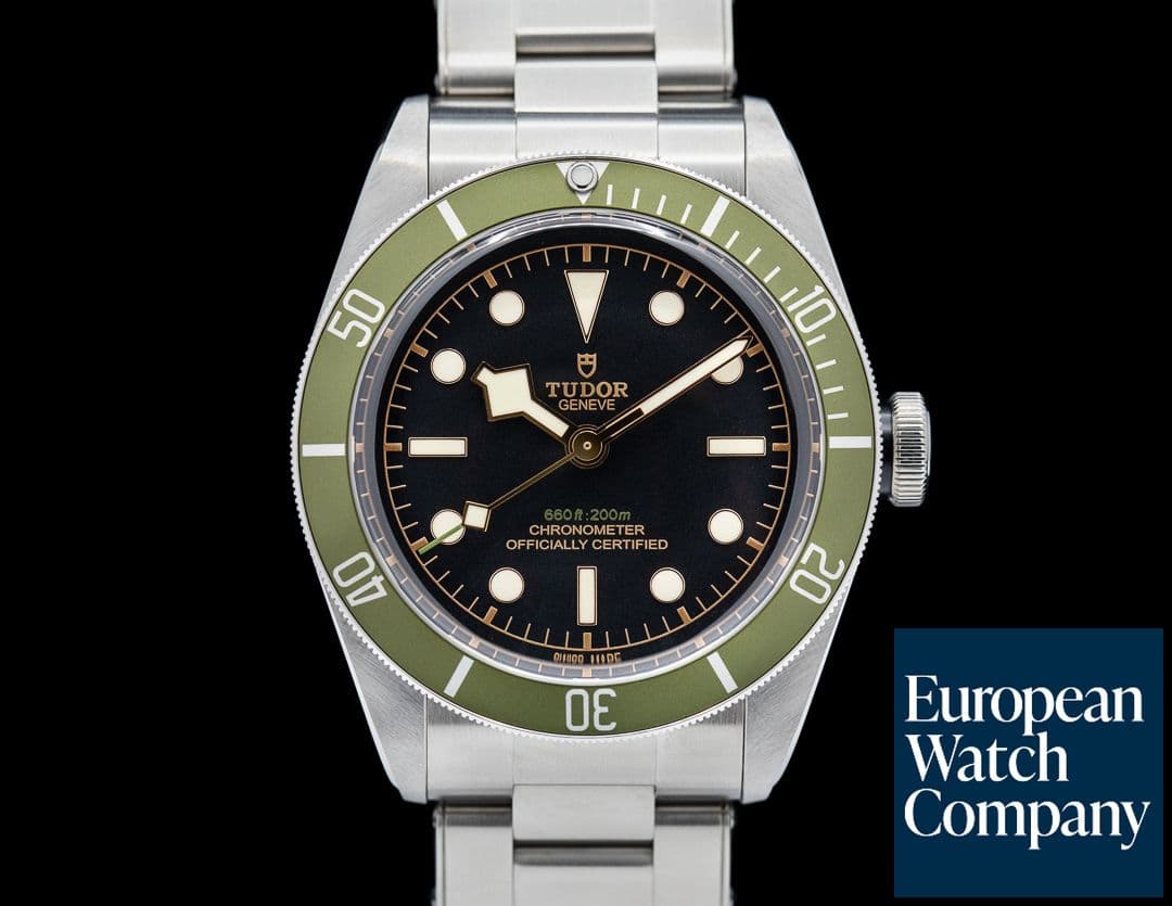 Image of Tudor Tudor Heritage Black Bay Harrods Green SS