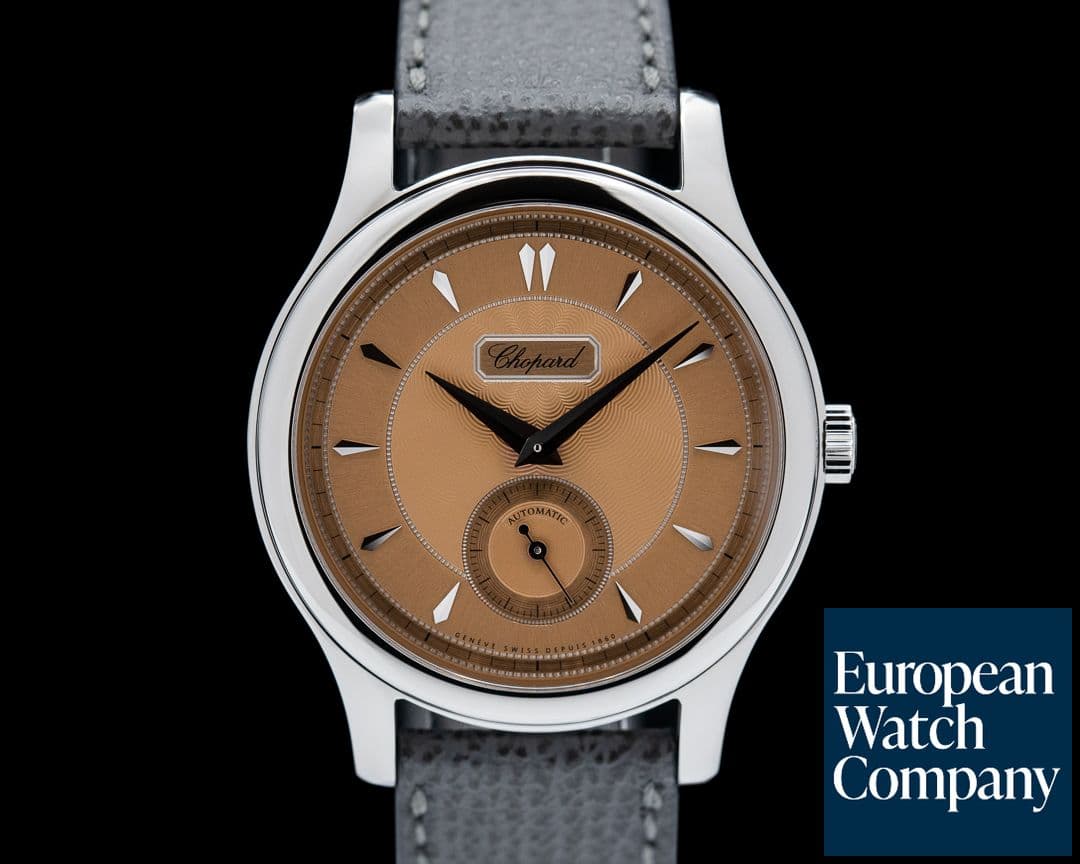 Image of Chopard L.U.C. XPS 1860 Stainless Steel Salmon Dial 36mm