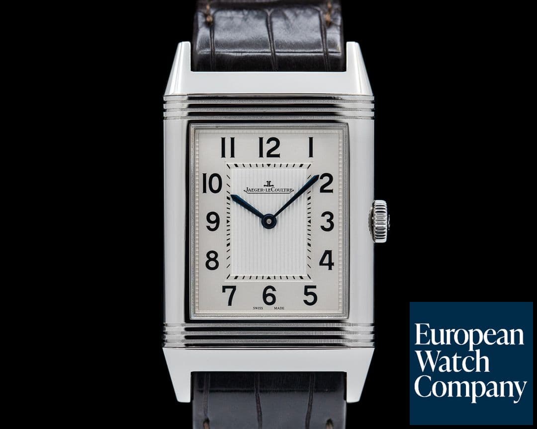 Image of Jaeger LeCoultre Grande Reverso Ultra Thin Silver Dial SS