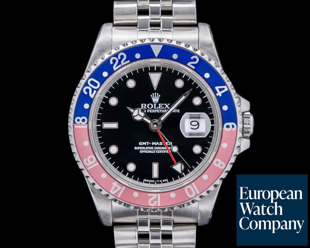 Image of Rolex 16700 GMT Master Red / Blue Pepsi Bezel